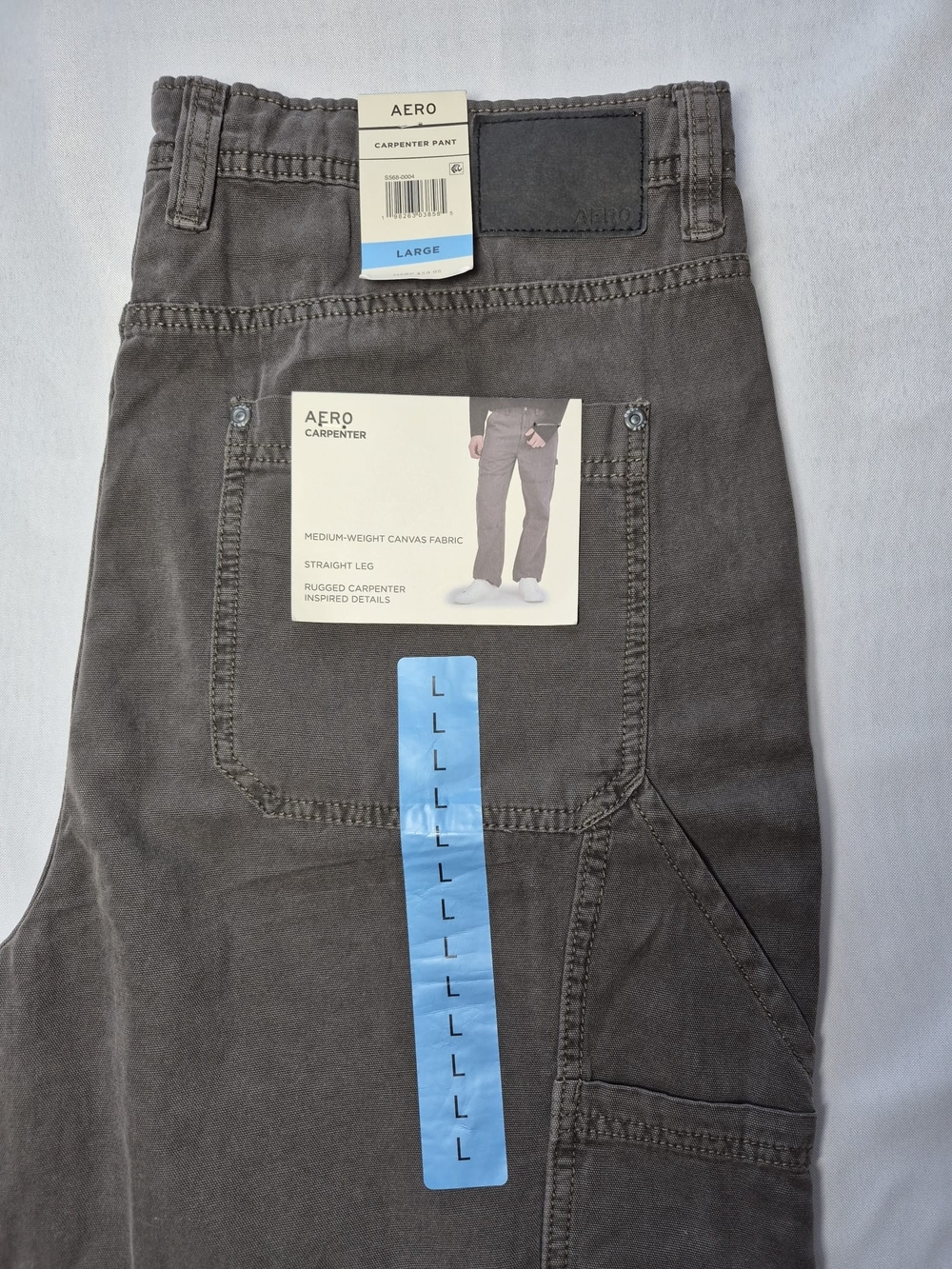 Aero Carpenter Pants - Charcoal Gray